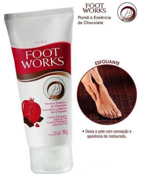 FOOT WORKS - CREME ESFOLIANTE PARA OS PÉS