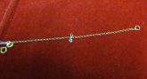 P41 - Pulseira Infantil com Pingente Azul